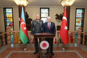 Güler, Azerbaycan Genelkurmay Başkanı Veliyev’le görüştü