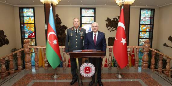 Güler, Azerbaycan Genelkurmay Başkanı Veliyev’le görüştü