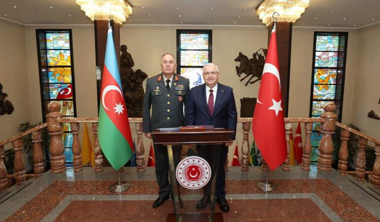 Güler, Azerbaycan Genelkurmay Başkanı Veliyev’le görüştü