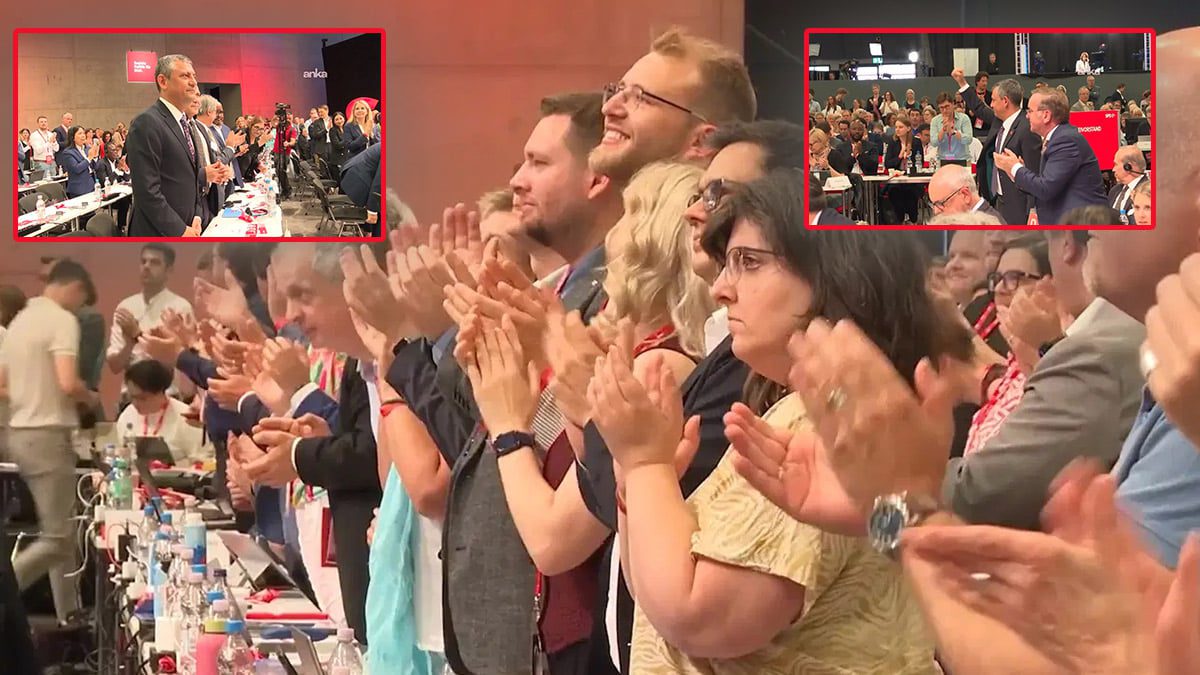 Özel, SPD Kongresi’nde ayakta alkışlandı