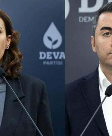 DEVA Partisi’nde iki milletvekili istifa etti