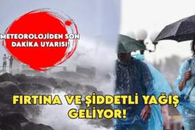 Meteoroloji Müdürü ‘SON DAKİKA’ diyerek uyardı: bu gece başlıyor! Fırtına ve şiddetli yağış geliyor, O iller için ‘sel’ alarmı