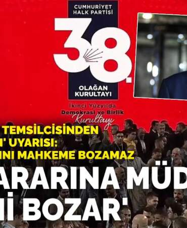 AK Parti’nin YSK temsilcisinden CHP kurultayı davası uyarısı: YSK kararına müdahale sistemi bozar
