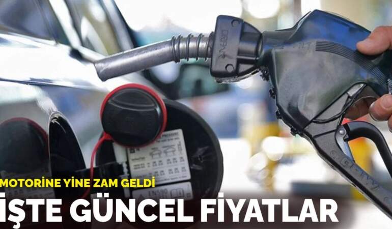 Motorine yine zam geldi: İşte güncel fiyatlar