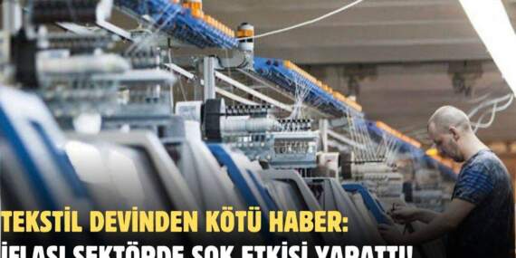 700 çalışanı barındırıyordu: Türkiye’nin tekstil devi resmen iflas etti! Kepenkleri indirip gidiyorlar