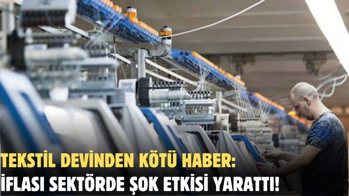 700 çalışanı barındırıyordu: Türkiye’nin tekstil devi resmen iflas etti! Kepenkleri indirip gidiyorlar