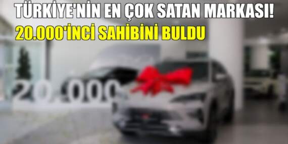 Türkiye’de satış rekorları kıran o otomobil için tarihi gün: 20.000’inci sahibi belli oldu!