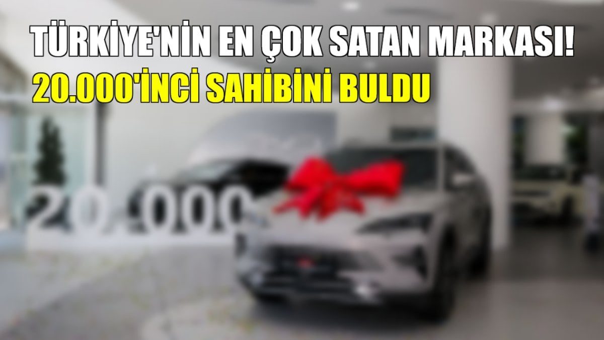 Türkiye’de satış rekorları kıran o otomobil için tarihi gün: 20.000’inci sahibi belli oldu!