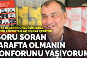 Murat Ülker’in ünlü isimlerle yaptığı röportajlar dikkat çekiyor: Soru soran tarafta olmanın konforunu yaşıyorum