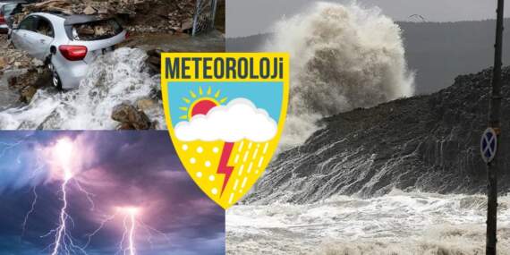 O iller için ‘felaket’ uyarısı geldi! Meteoroloji saat verdi: Yarın öğleden sonra sel, yıldırım ve fırtına vuracak!