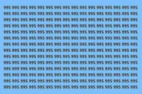 Zekânız gerçekten parlak mı? 995’ler arasında gizlenmiş 999’u sadece en iyiler görebiliyor