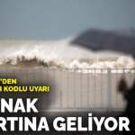 Meteoroloji’den 21 il için sarı kodlu uyarı: Sağanak ve fırtına geliyor