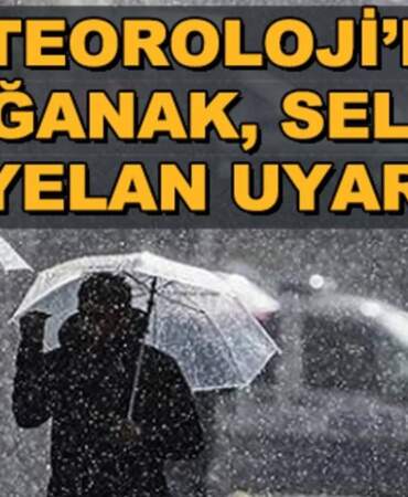 Meteoroloji’den çifte ‘felaket’ uyarısı: Fırtına, sel ve heyelan vuracak!