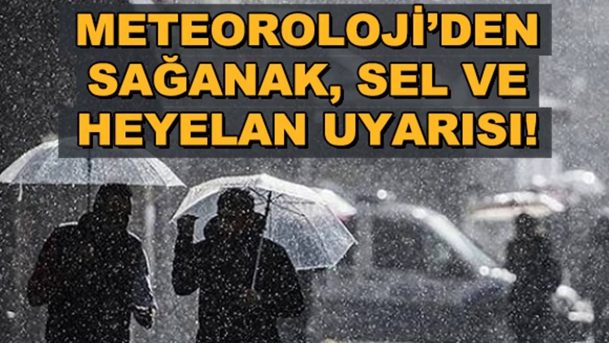 Meteoroloji’den çifte ‘felaket’ uyarısı: Fırtına, sel ve heyelan vuracak!