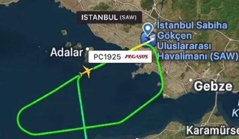 Sabiha Gökçen Havalimanı’nda sürpriz misafir: Tavşan uçağı geri gönderdi