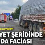 Emniyet şeridinde branda faciası! 4 ölü