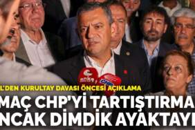 Özel’den kurultay davası öncesi açıklama: Amaç CHP’yi tartıştırmak ancak dimdik ayaktayız