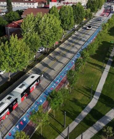 Metrobüsü olan ikinci ilimiz oldu! Sadece 6 ayda yapıldı: Aylarca ücretsiz hizmet verecek