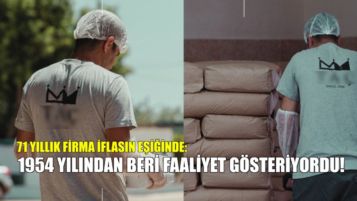 Türkiye’nin 71 yıllık firması iflasın eşiğinde! Konkordato ilan etti: 1954’ten beri faaliyet gösteriyordu