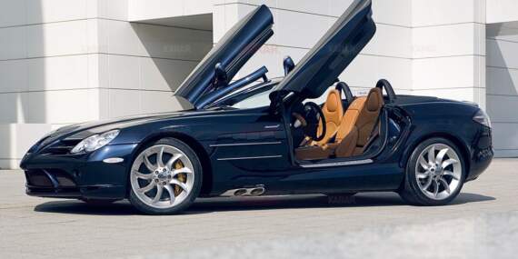 Efsanevi Mercedes-Benz SLR McLaren Roadster’ı Görmek İçin Son Fırsat! İşte Tüm Detayları…