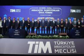 İhracat şampiyonlarına ödülleri verildi