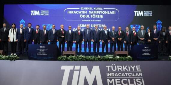 İhracat şampiyonlarına ödülleri verildi