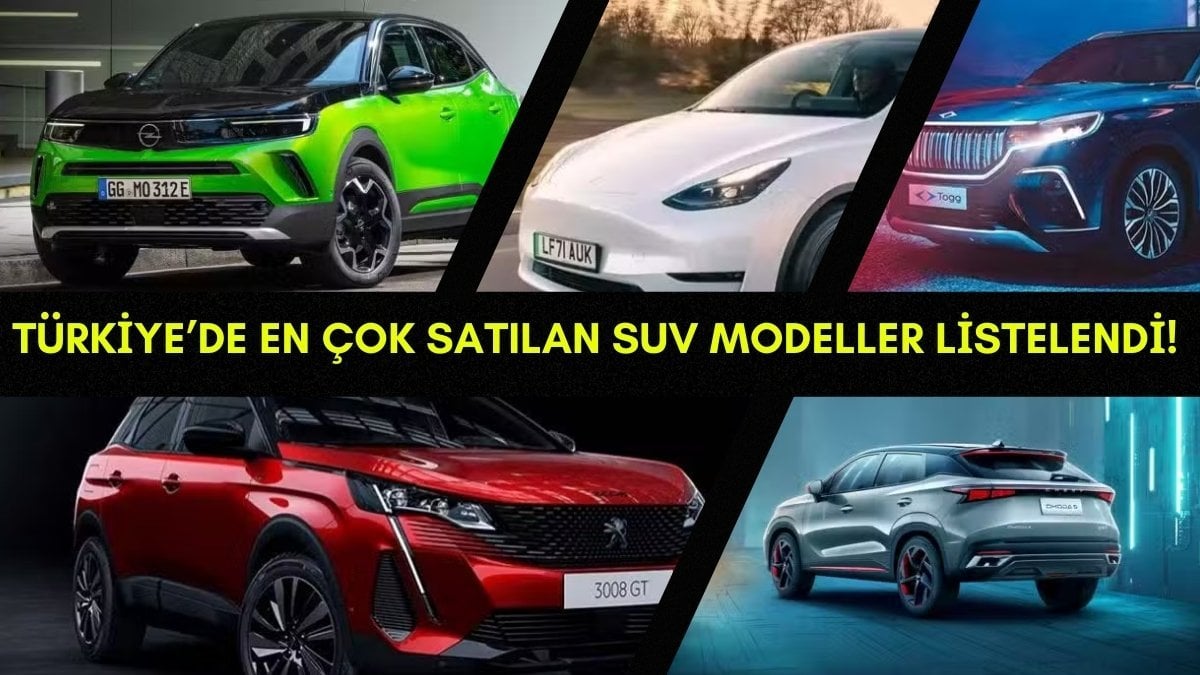 Yolların tozunu dumana katıyor, en çok onlar tercih ediliyor! Türkiye’de en çok satılan 10 SUV model