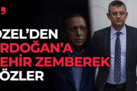 Özgür Özel’den Erdoğan’a Zehir Zemberek Yanıt