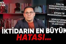 Deniz Zeyrek “Bu Artık Siyasi Bir Harekat” Dedi, AK Partililere Dokunulmamasını Eleştirdi!