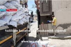 Valiliğin Kömür Yasağına Kaymakamlıktan Dev Kömür Dağıtımı Hamlesi!