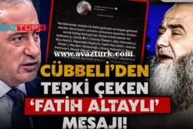 Gazeteci Altaylı’nın Tutuklanması Sonrası Cübbeli Ahmet’ten Sarsıcı Sözler