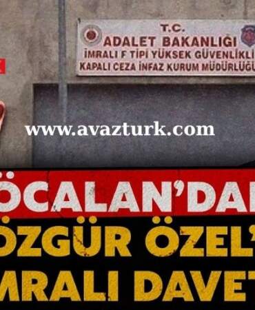İmralı’dan Gelen Şok Davete Özgür Özel’den Beklenmedik Ret