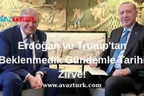Erdoğan ve Trump’tan Beklenmedik Gündemle Tarihi Zirve!