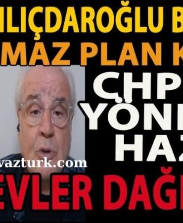 CHP’de İnanılmaz Kumpas İddiaları: Kılıçdaroğlu’ndan Şok Edici İntikam Planı!