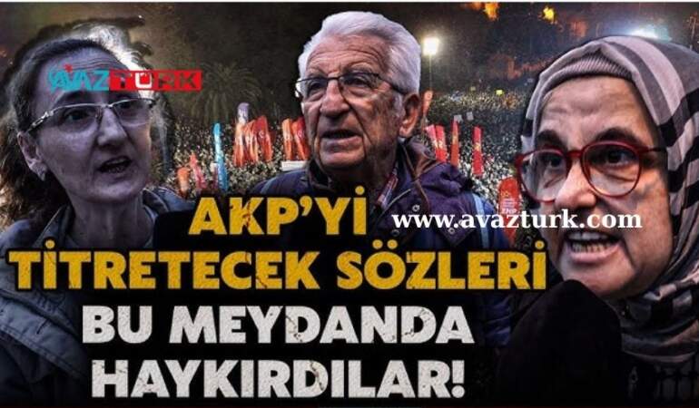 “EKREM BAŞKANI ORADAN ÇIKARTACAĞIZ” Saraçhane’deki vatandaşlardan Erdoğan’ı çıldırtacak sözler!