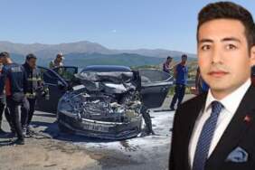 Adilcevaz Kaymakamı Nurhalil Özçelik Trafik Kazası Geçirdi