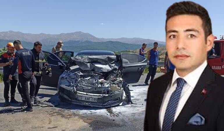 Adilcevaz Kaymakamı Nurhalil Özçelik Trafik Kazası Geçirdi