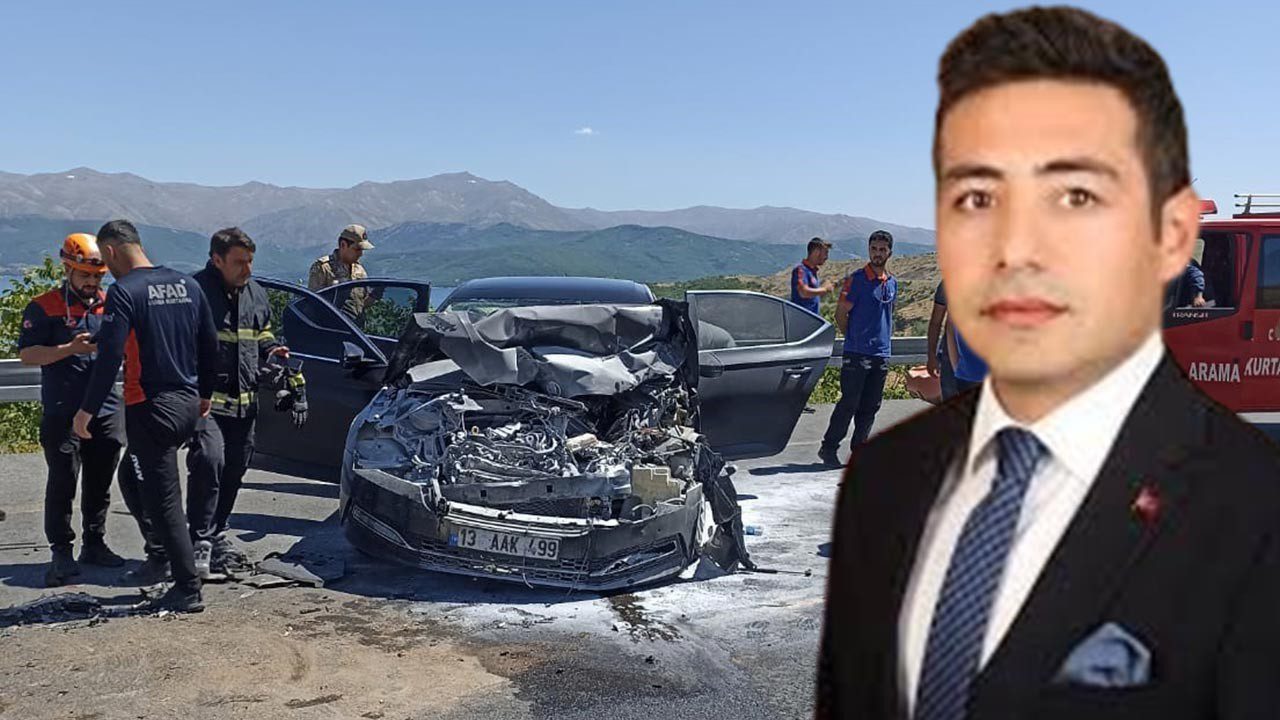 Adilcevaz Kaymakamı Nurhalil Özçelik Trafik Kazası Geçirdi