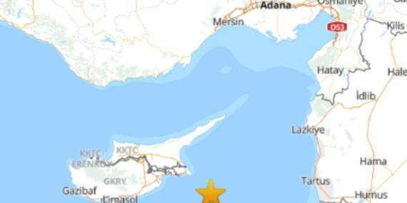 AFAD ve Kandilli Rasathanesi Açıkladı: Akdeniz’de Şiddetli Deprem