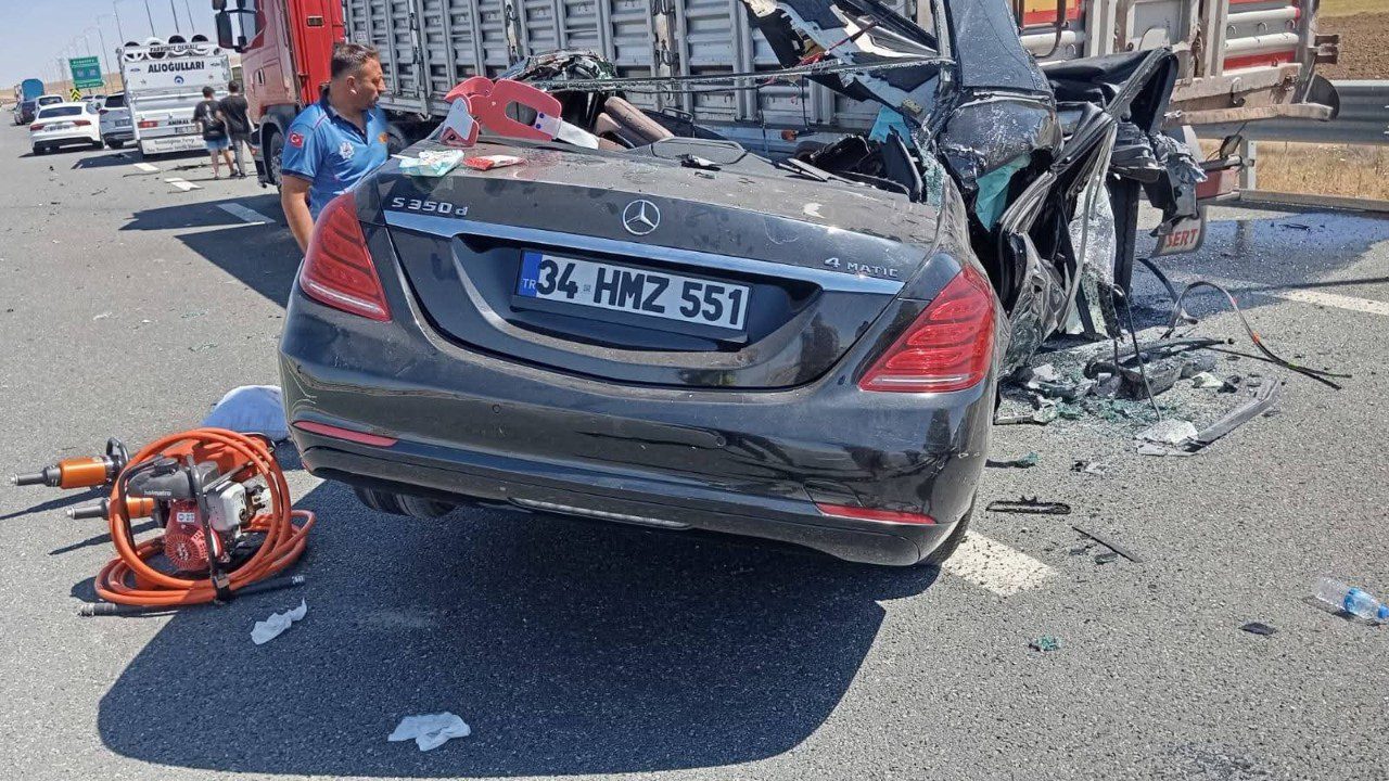 Aksaray’da Feci Kaza, 2 Ölü 1 Yaralı