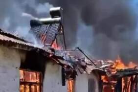 Amasya’da Ev Yangını, Küle Döndü
