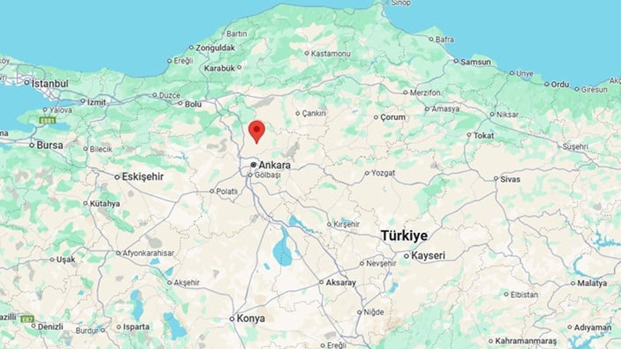 Ankara’da Hissedilen Deprem
