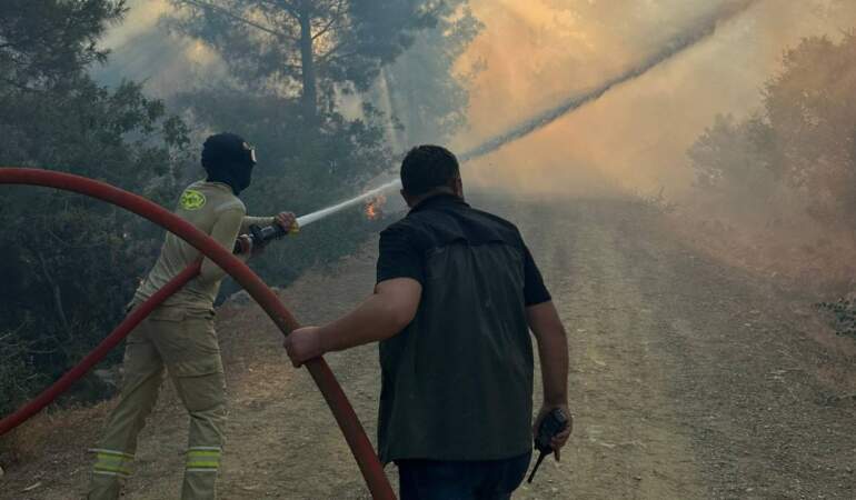 Antalya’da Orman Yangını Kontrol Altına Alındı