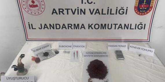 Artvin’de Uyuşturucu Operasyonu: 7 Tutuklama