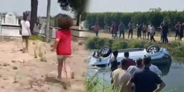 Baba ve Kızları, Babalar Günü’nde Can Verdi! Mezarlık Ziyareti Görüntüleri Kahretti