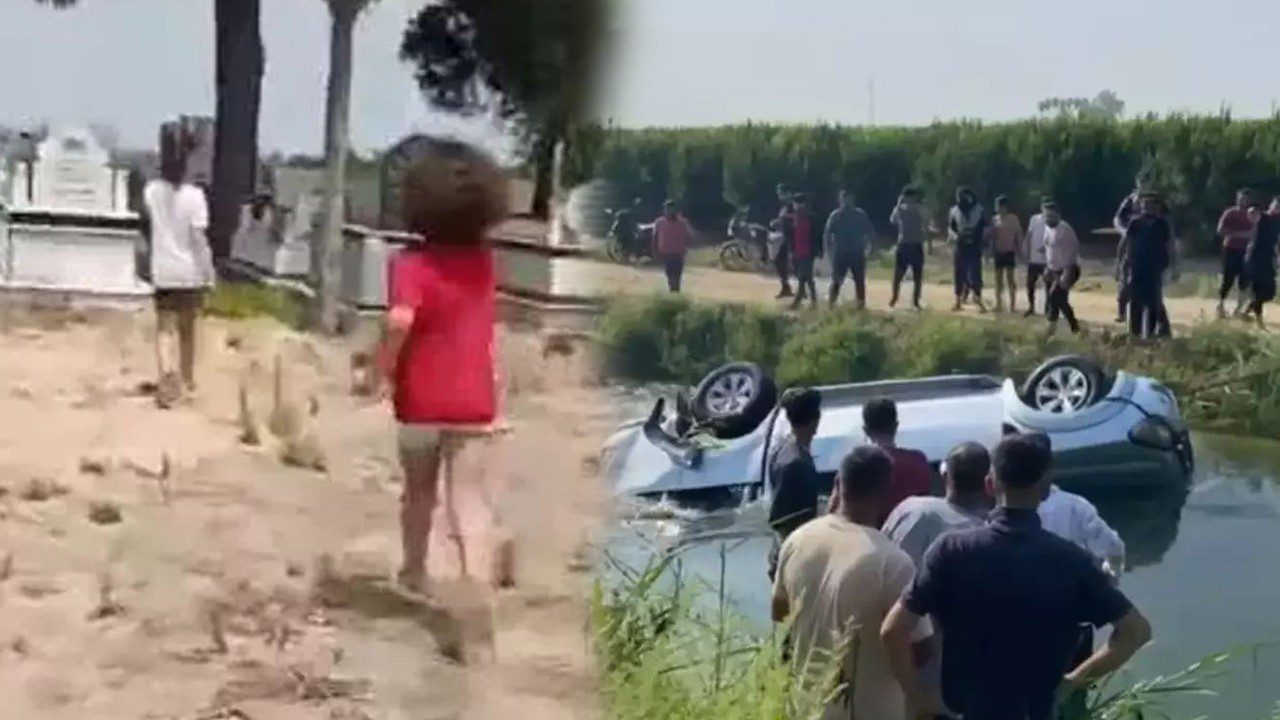 Baba ve Kızları, Babalar Günü’nde Can Verdi! Mezarlık Ziyareti Görüntüleri Kahretti