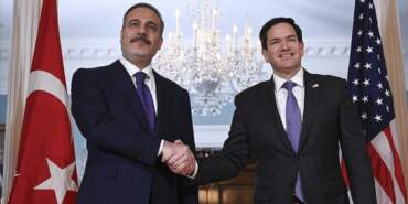 Bakan Fidan, ABD Dışişleri Bakanı ile Görüştü