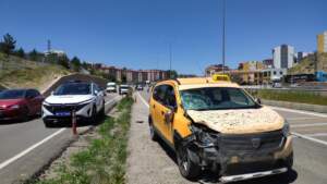 Bayburt’ta Feci Kaza! Taksinin Çarptığı Kişi Öldü