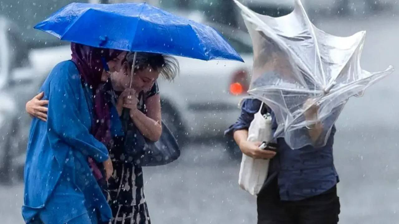 Bir Tarafta Yaz, Bir Tarafta Kış… Meteoroloji’den Yağış ve Fırtına Uyarısı