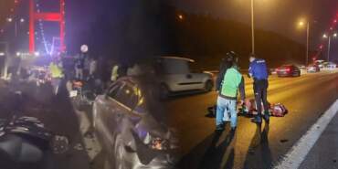 Biten Benzin Sonu Oldu! FSM Köprüsü’nde Feci Kaza: Ölü ve Yaralılar Var